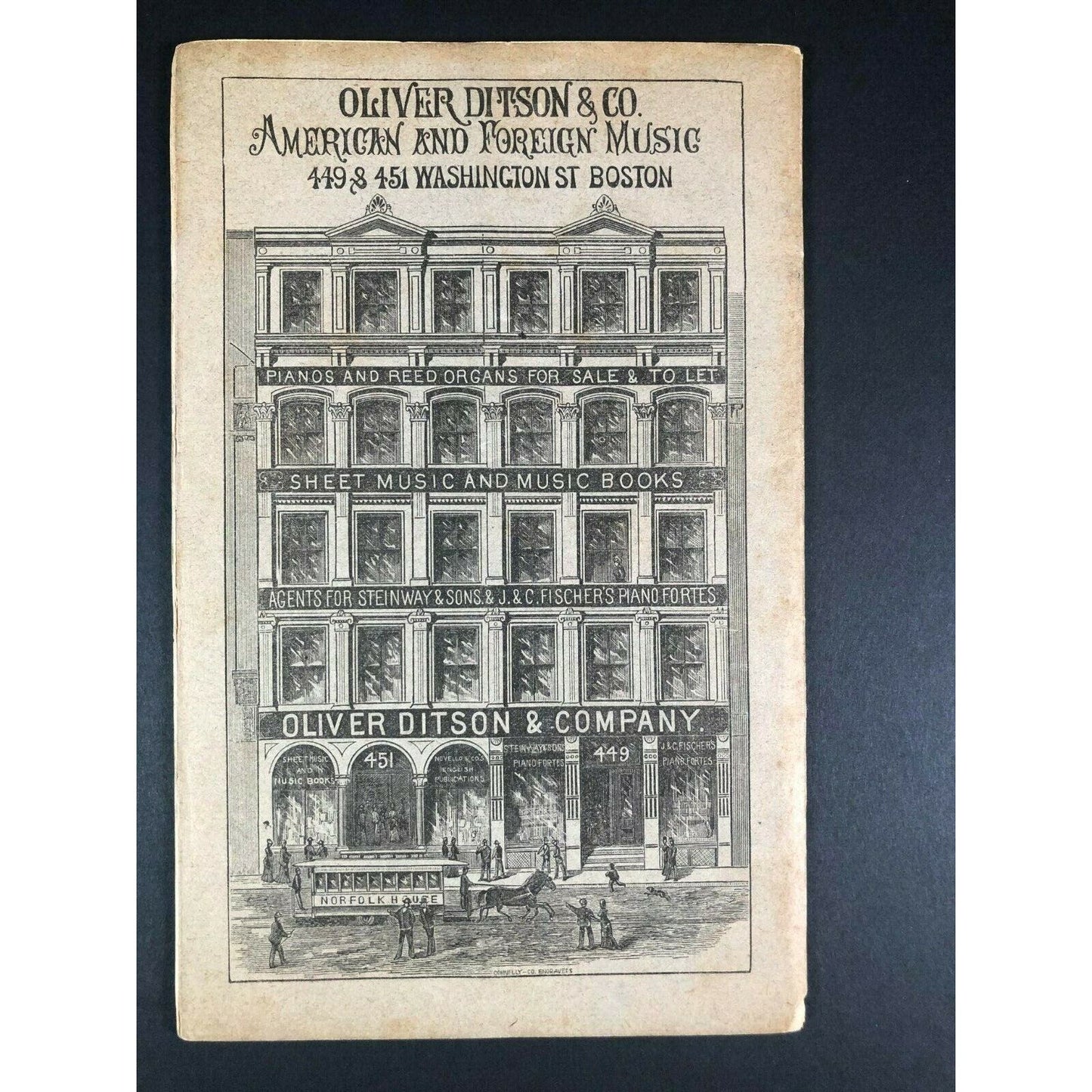 Scarce c1910's - 1920's Pinafore Libretto - Gilbert And Sullivan - 16pgs