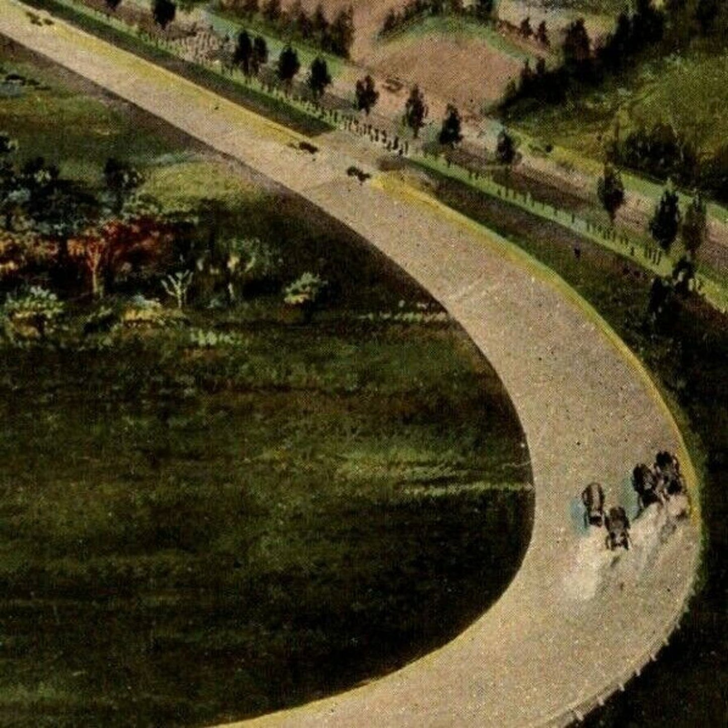 Scarce Indy 500 Postcard c1911 "The Greatest Race Course in the World"
