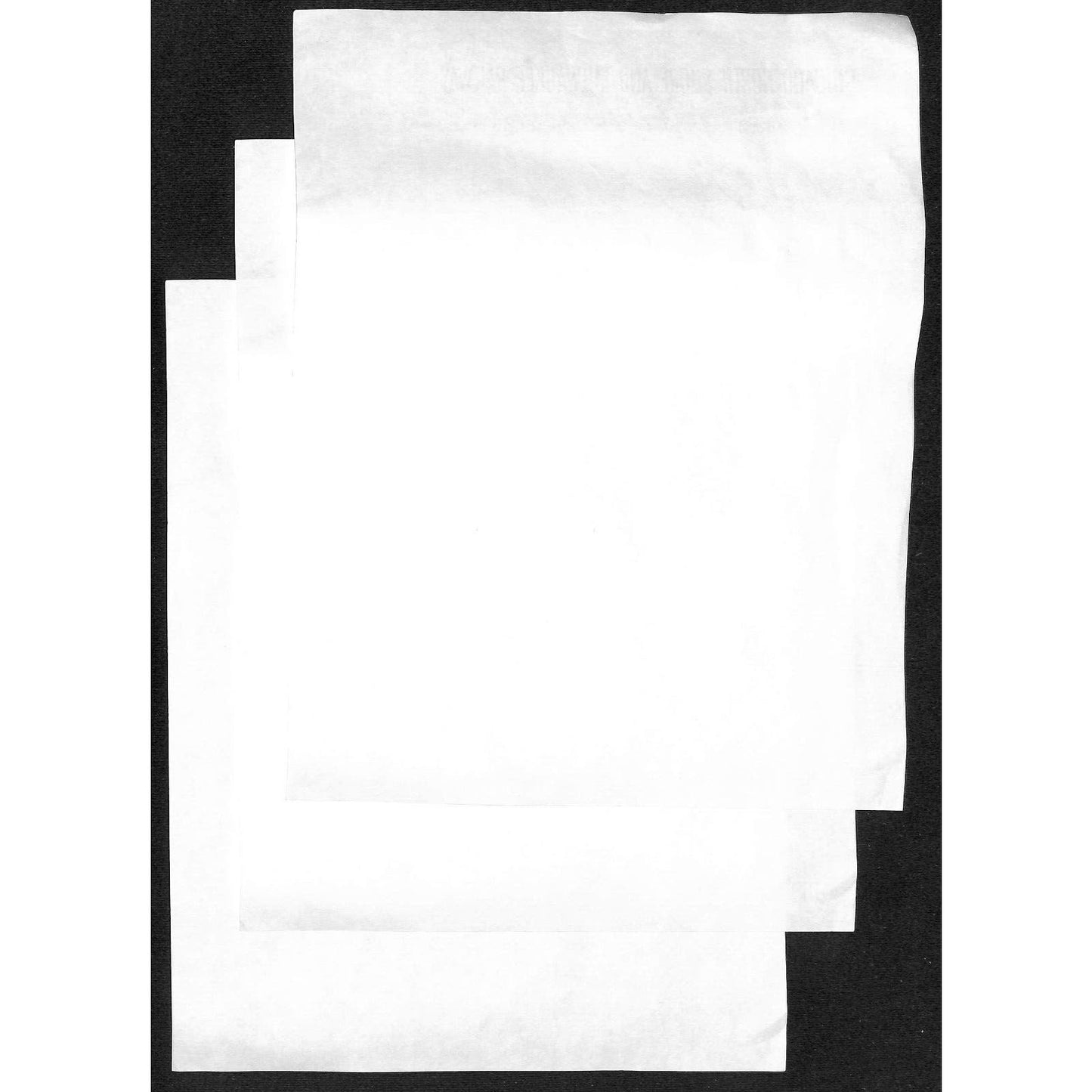 Chicago North Shore and Milwaukee Railway Railroad 3 Standard Stationary Sheets