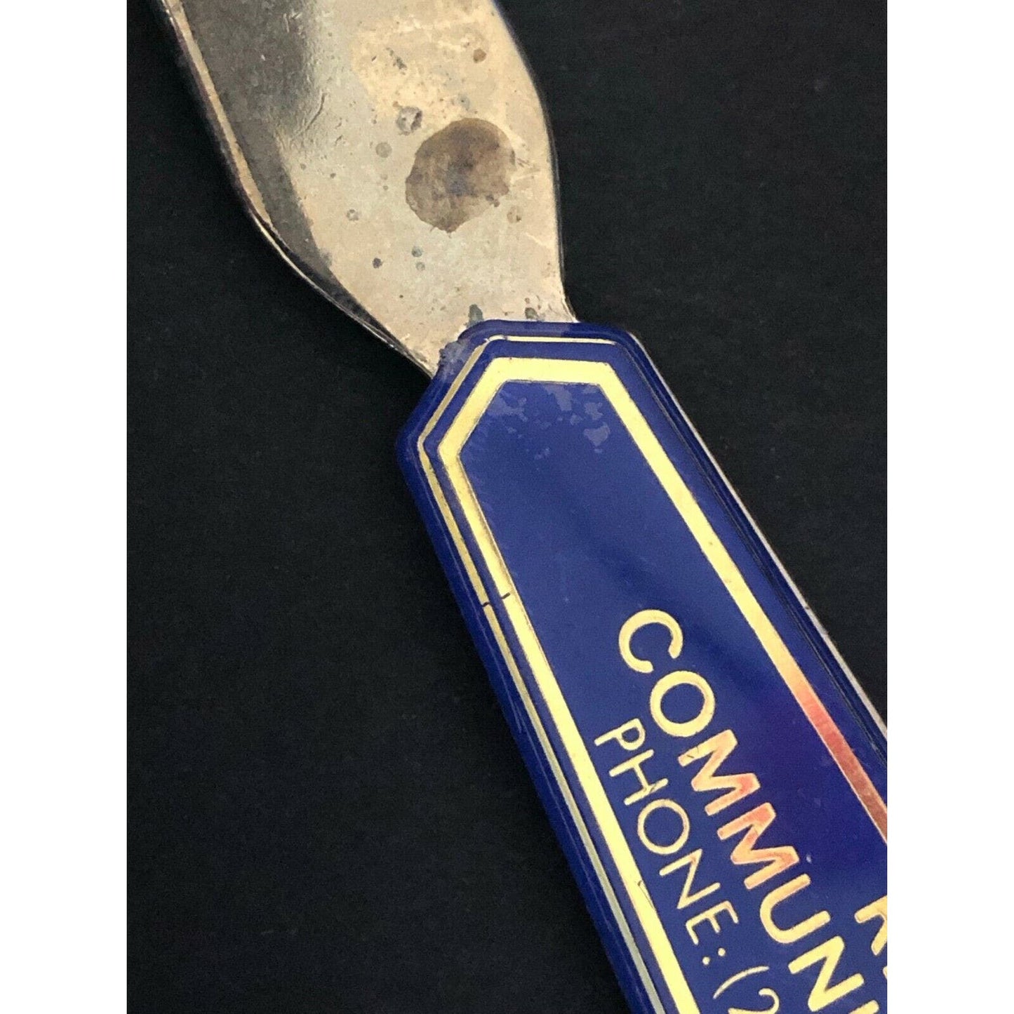 c1970's-80's 7 1/4" GE / Reed Comm. / Storm Thurmond Advertising Letter Opener