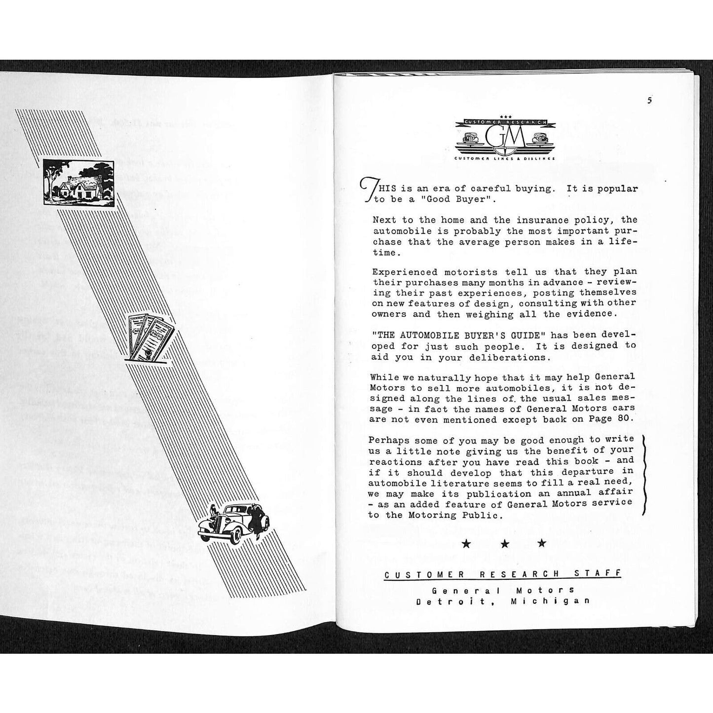 General Motors "The Automobile Buyer's Guide" 1934 80pp - Chicago World's Fair*