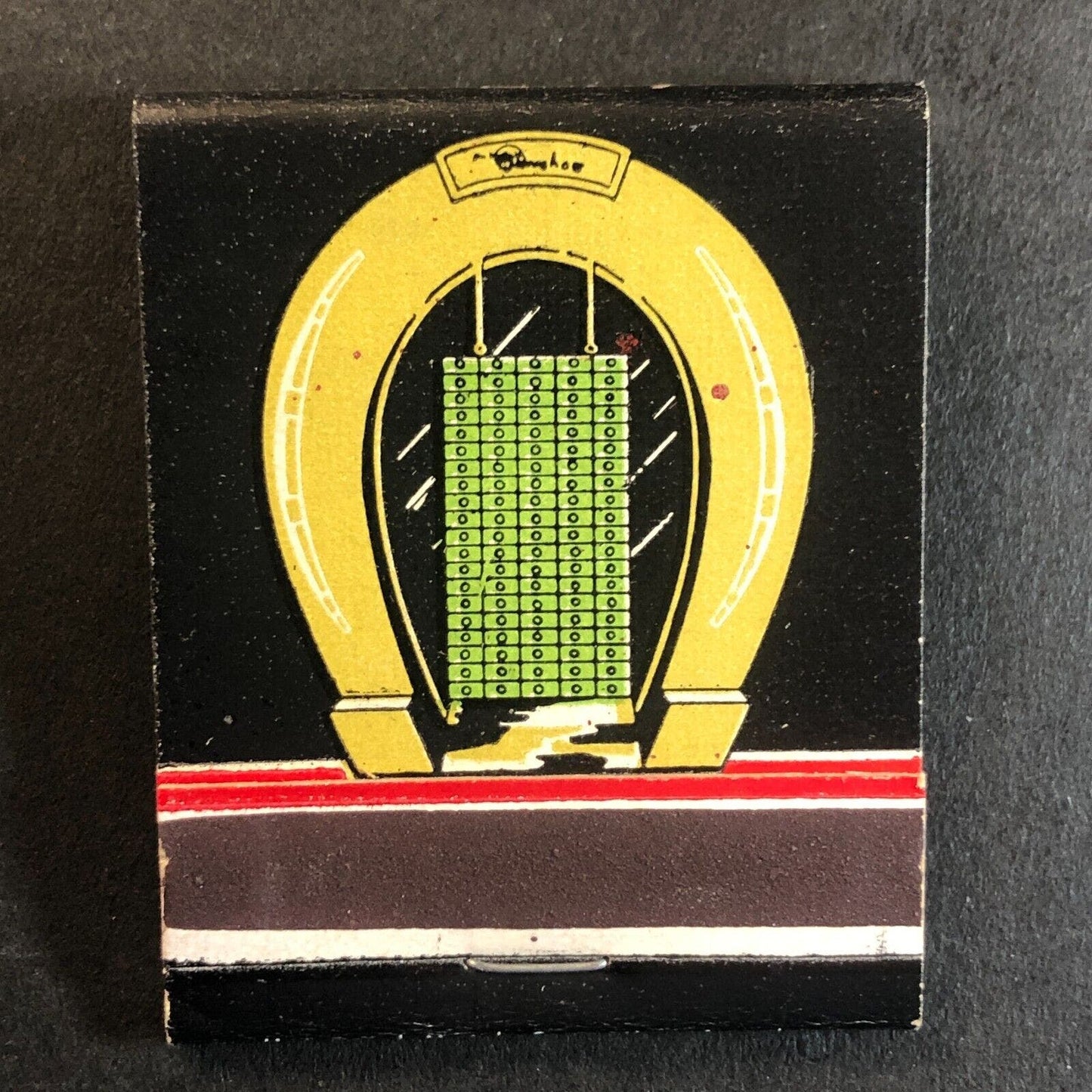 Joe W. Brown's Horseshoe Club Las Vegas Casino Binion's Full Matchbook c1953-64
