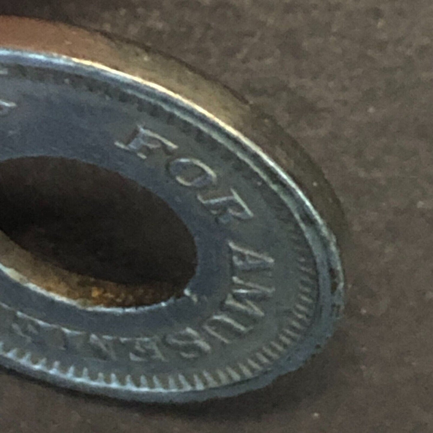 For Amusement Only - No Cash Value WM Trade Token 21mm