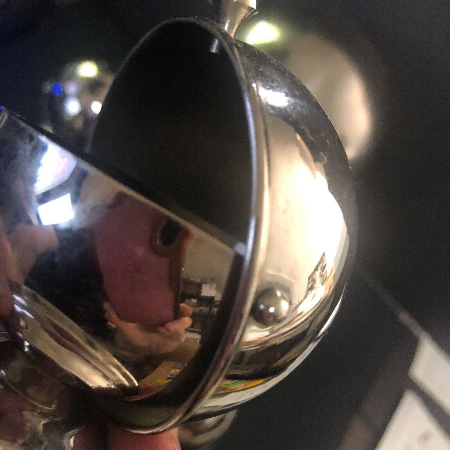 Group of 8 MCM ? Alum. Round Polished Chrome Covered Spice Salt Sugar Containers
