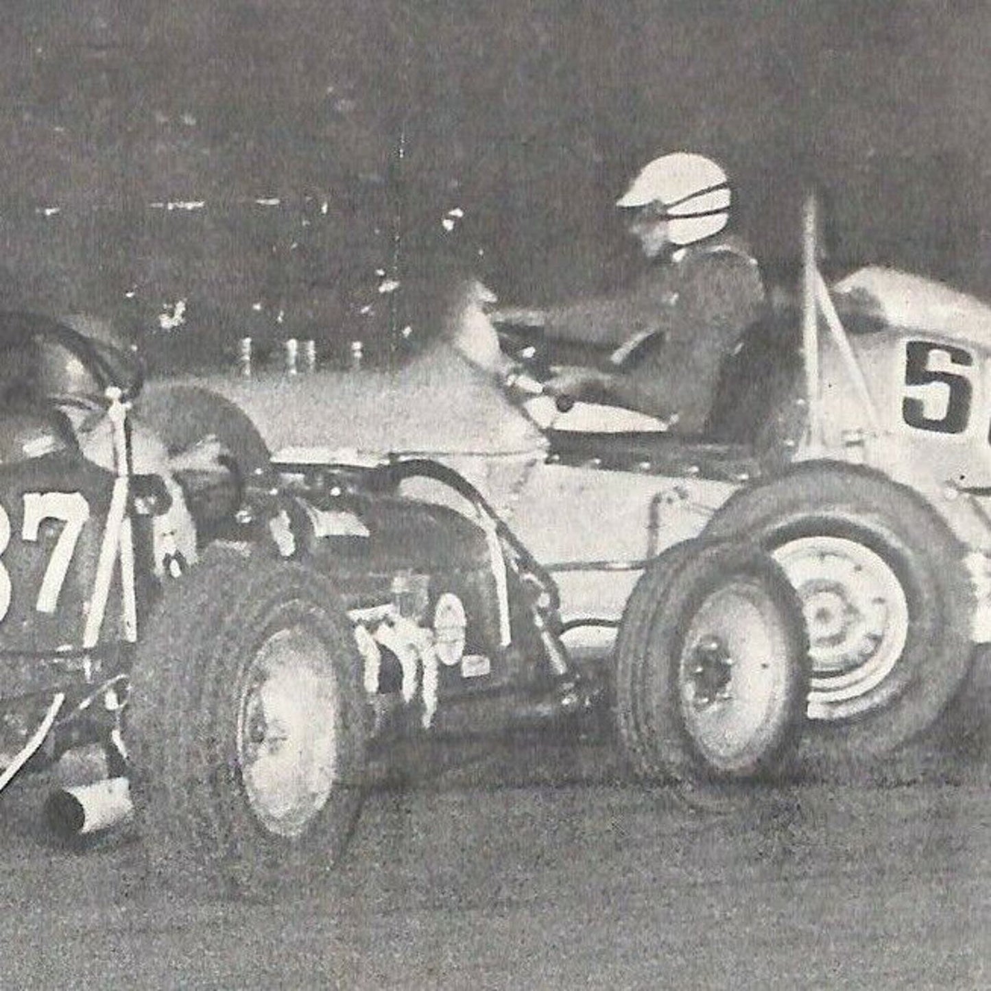 Scarce July 20 1966 Sprint Car Auto Racing CRA Program Ascot Gardena, CA 16pp.