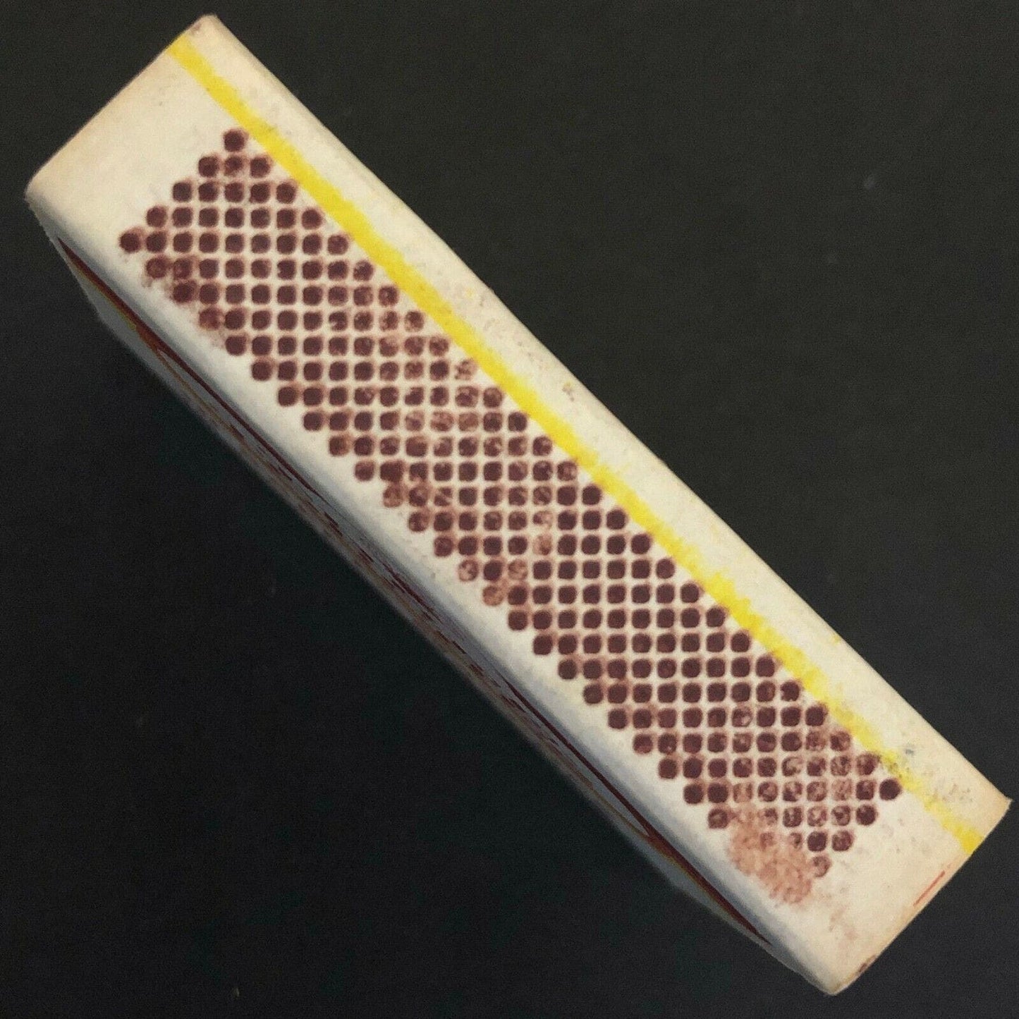 c1970's-80's Wooden Matchbox Matchbook "Three Torches Safety Matches"