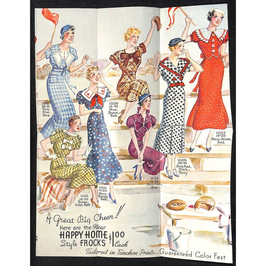 Mandel's Subway Stores Frocks Football c1933 Chicago World's Fair* VGC Scarce