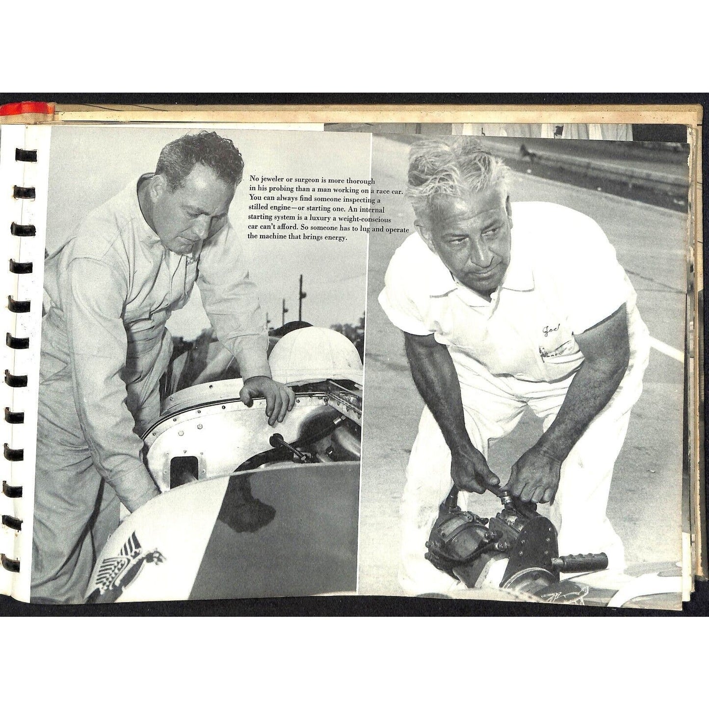 1958 Bob Verlin & Angelo Angelopolous "The Race" 70pp Photobook 10" x 13"