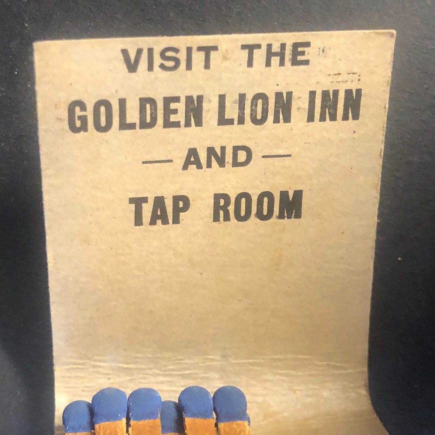 Hotel Sheridan Plaza Chicago Half Full Vintage Matchbook c1930's-40's VGC
