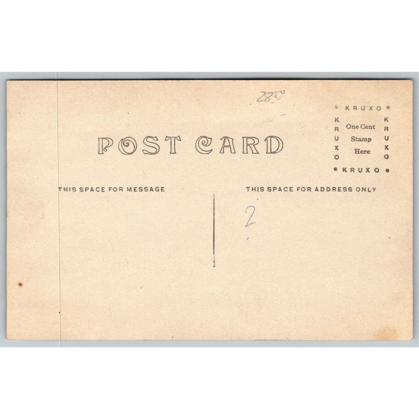 Vintage c1907-1910 PPC Postcard - "4 Men w/ Small American Flags - Parade?