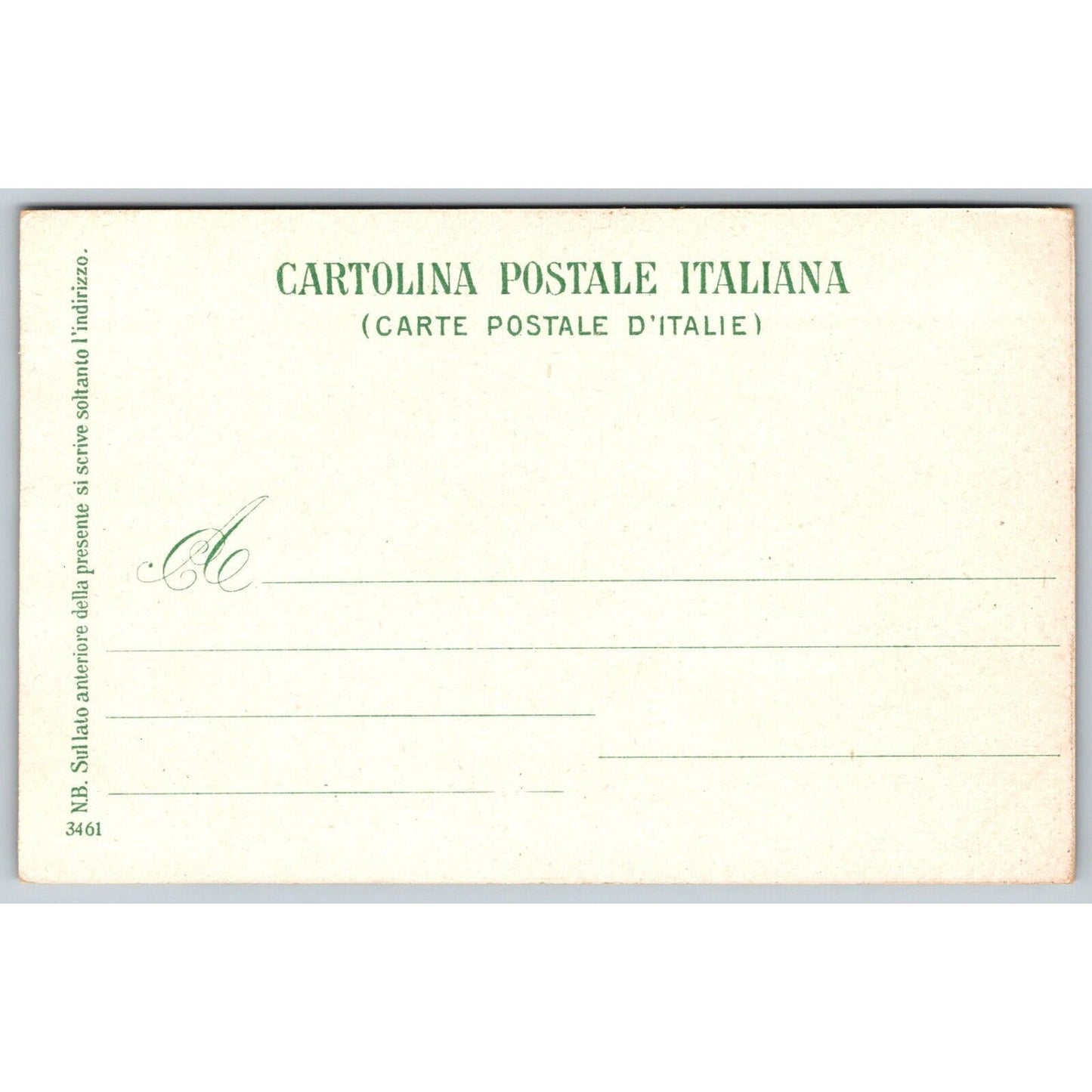 Italian Postcard Sorrento the Small Marina Hotel d'Europa 1901-1907 NP VGC