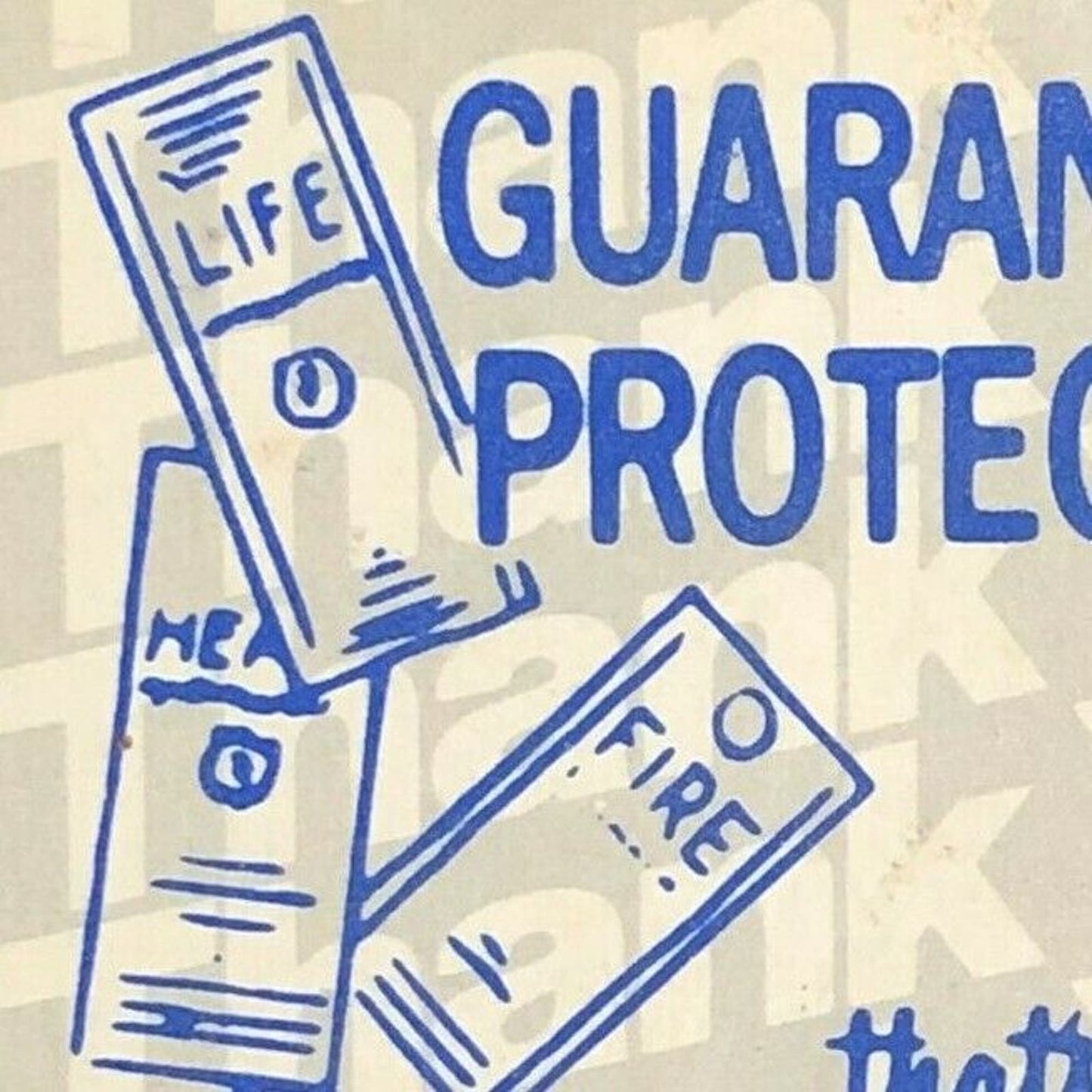 1960's-70's Full Matchbook "Etowah Insurance" Canton, GA