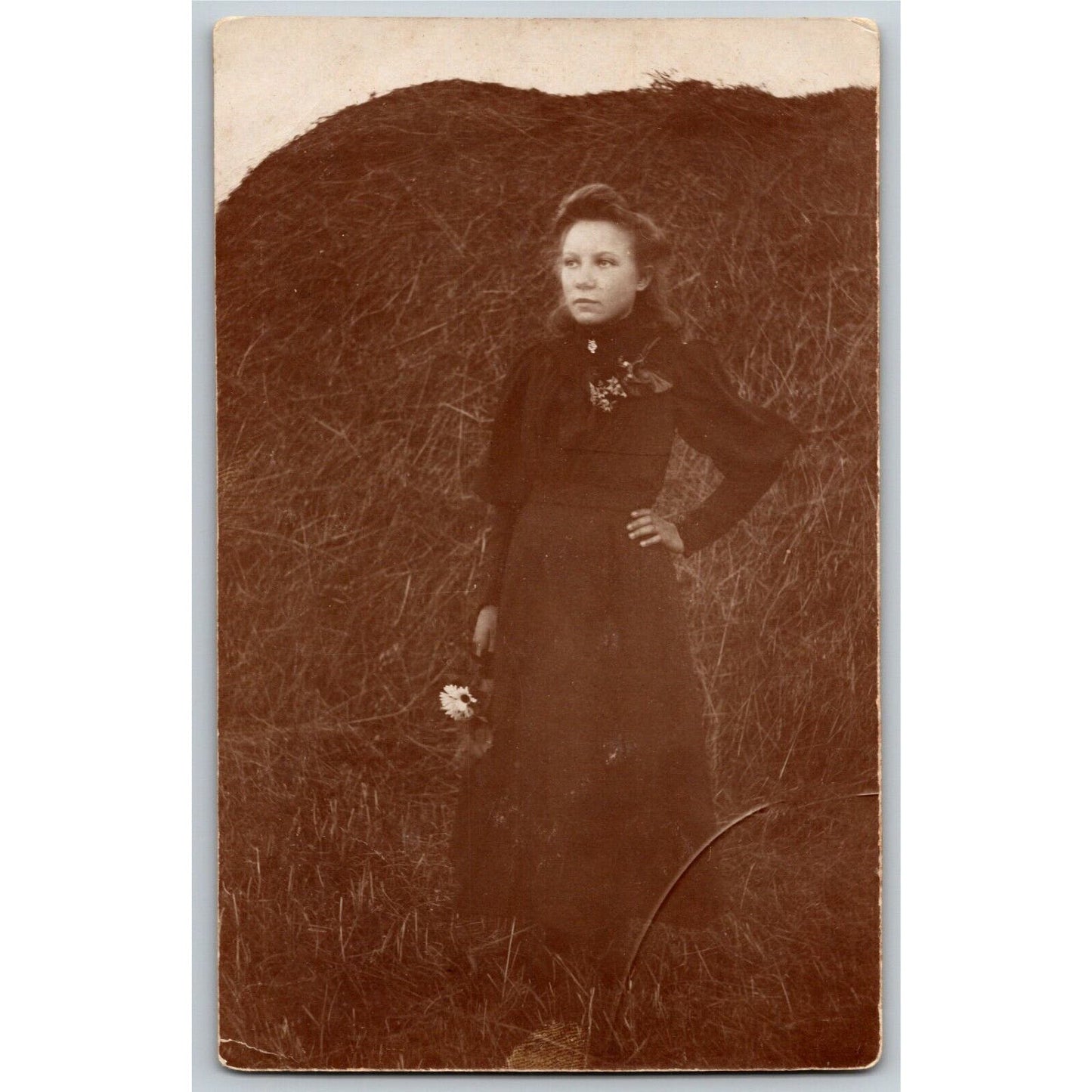 c1910 Vintage Russian RPPC* Theatre / Stage / Screen Actress Postcard (4306)