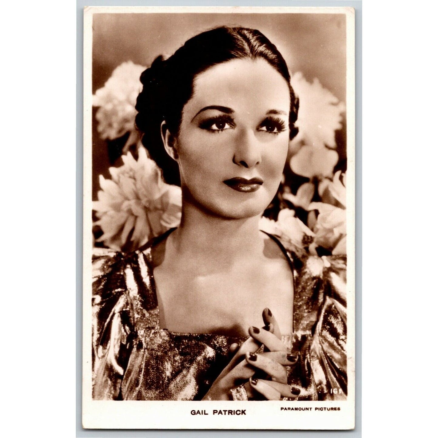 Gail Patrick (Paramount Pictures) RPPC Postcard - Ken Prag Collection - VGC