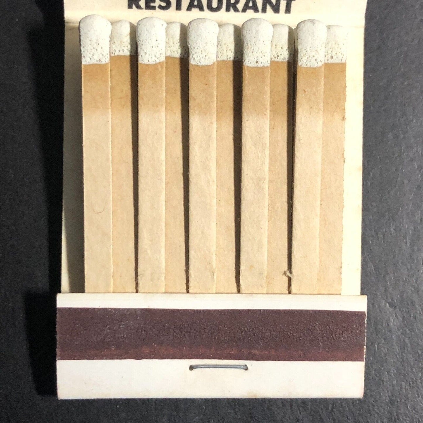 Aunt Hattie's Restaurant Townhouse St Petersburg Matchbook c1968-73