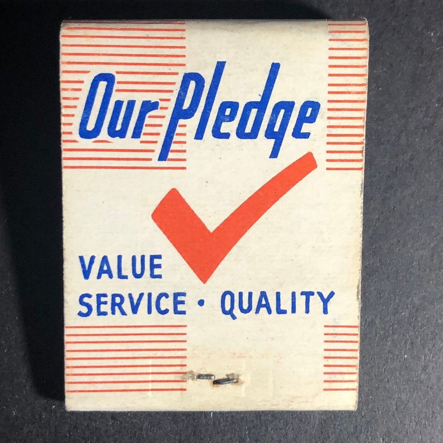 Automat Launderette Los Angeles? Matchbook c1940's-50's Full 20-Strike