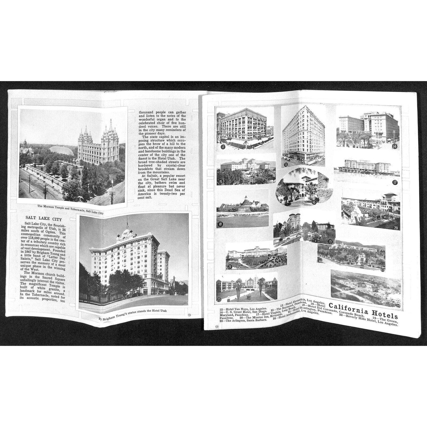 Across America Through San Francisco via Southern Pacific 1921 RR Brochure 28pp