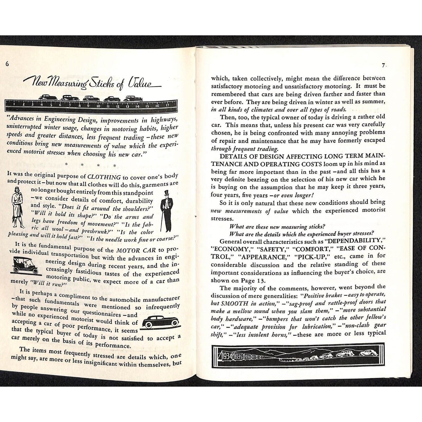 General Motors "The Automobile Buyer's Guide" 1934 80pp - Chicago World's Fair*