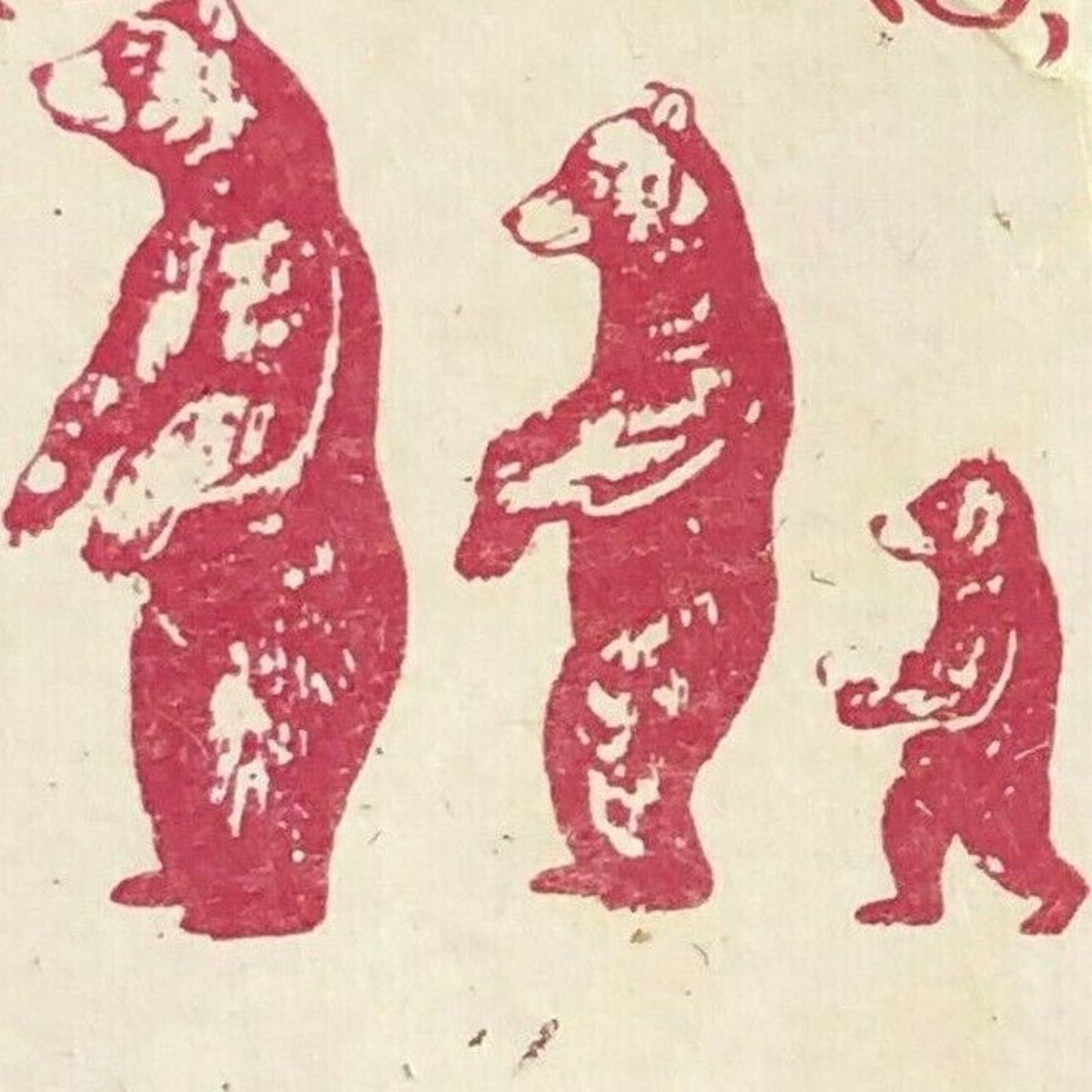 Vintage 1980's Full Matchbook - Three Bears Restaurant (Englewood, FL)
