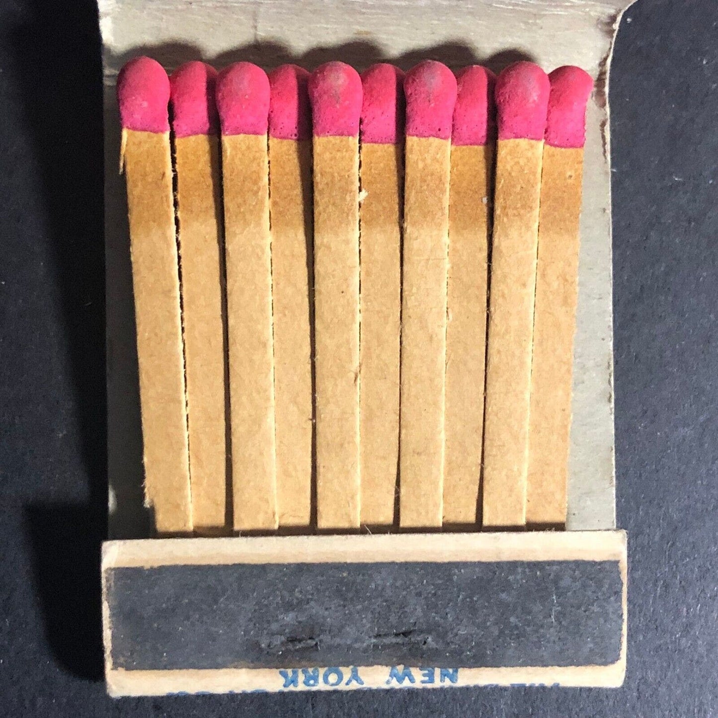 Bromo-Seltzer for Headache Matchbook c1930's-40's Full 20-Strike VGC Scarce
