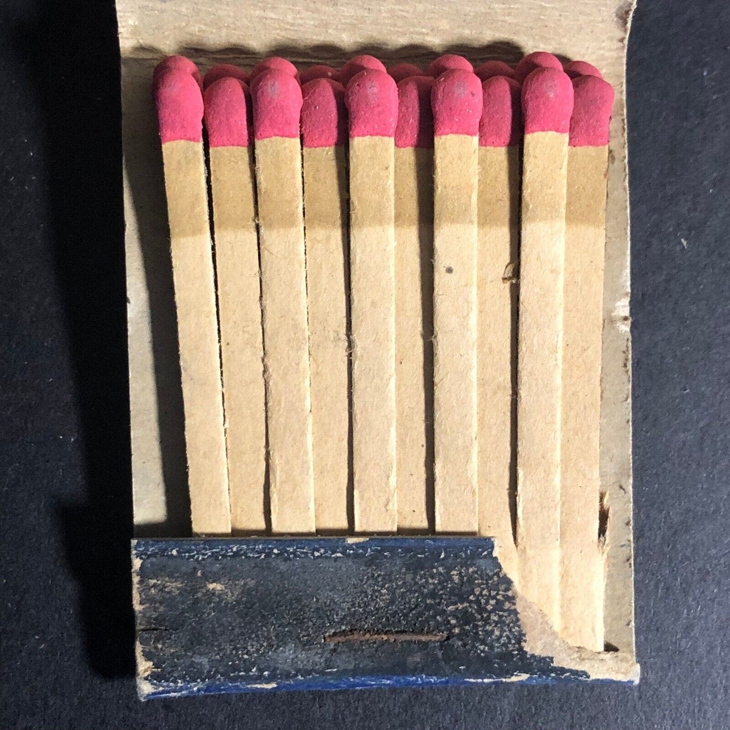 Gillette Razors and Blades Matchbook c1930's-40's Full 20-Strike - Damage