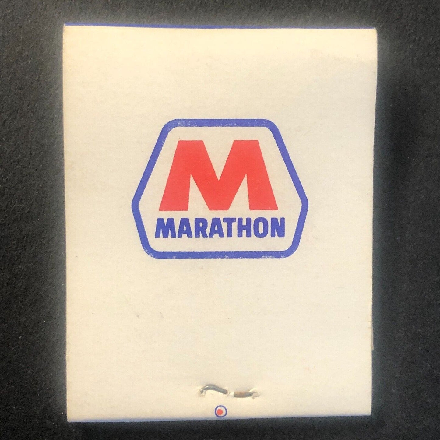 Marathon Oil Company Park Ridge, IL Vintage Full Matchbook c1960's VGC