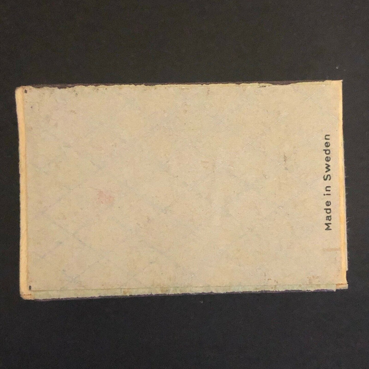 c1980's Foil Wooden Matchbox / Matchbook New Haven Savings Bank - Silver Tip