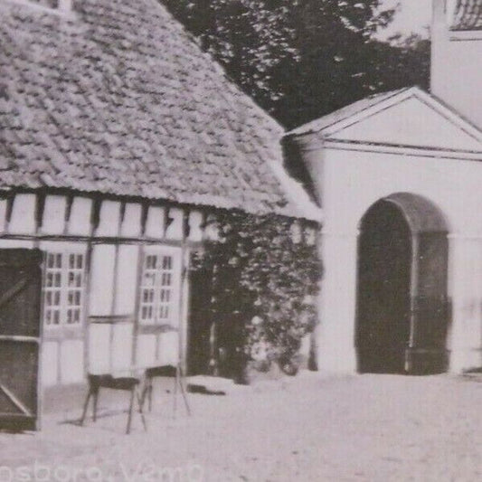 2 Vintage Postcards "Parti fra Nr. Vosborg. Vemb" "Parti fra Mr. Vosborg. Vemb"