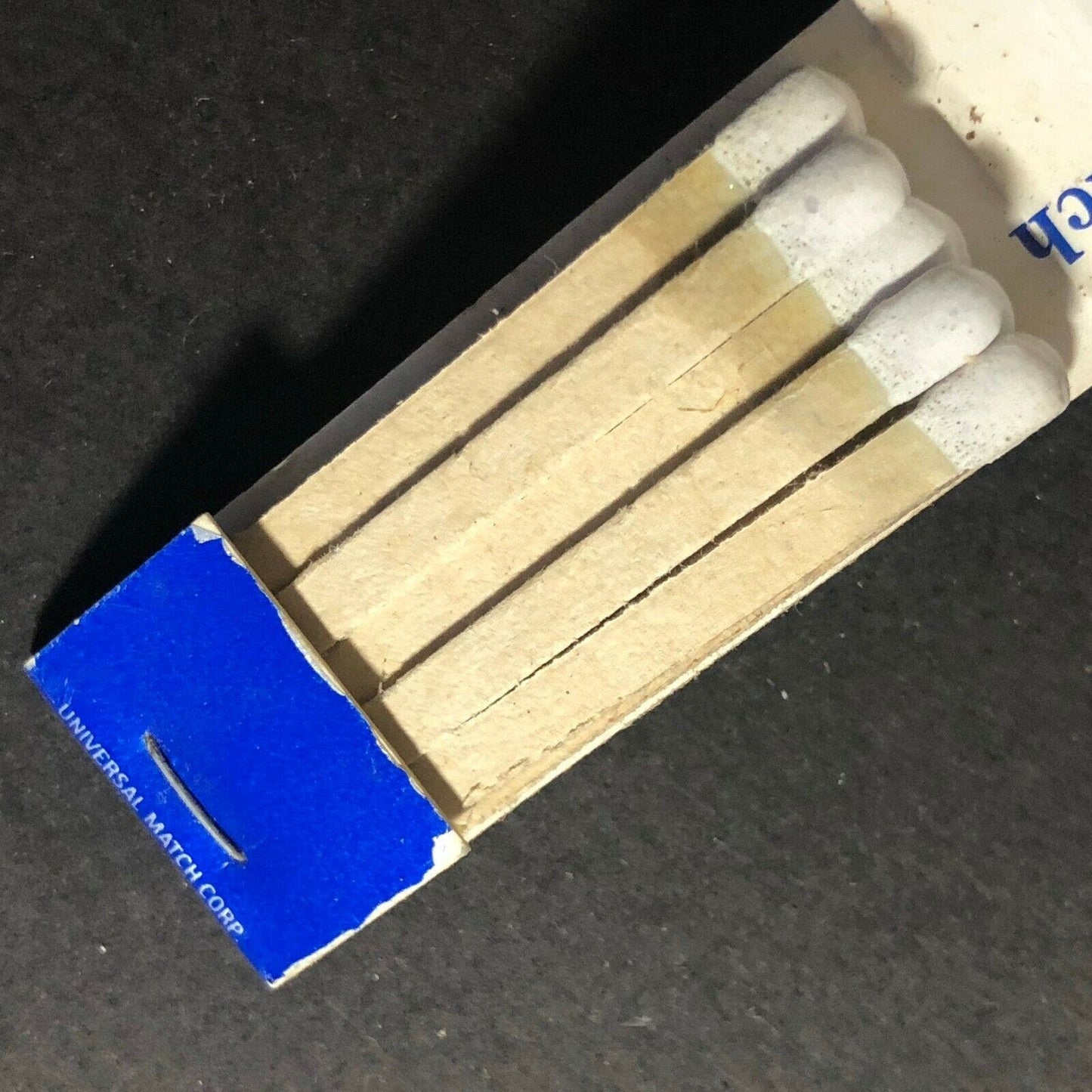 Vintage c1970's Full Slim 10 Strike Matchbook Blue Front Cafe Breckenridge CO.