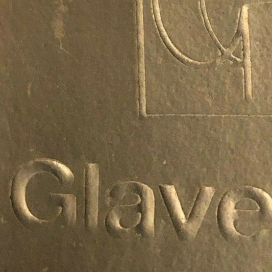 c1970's-80's Wooden Matchbox Matchbook "The Glaverbel"