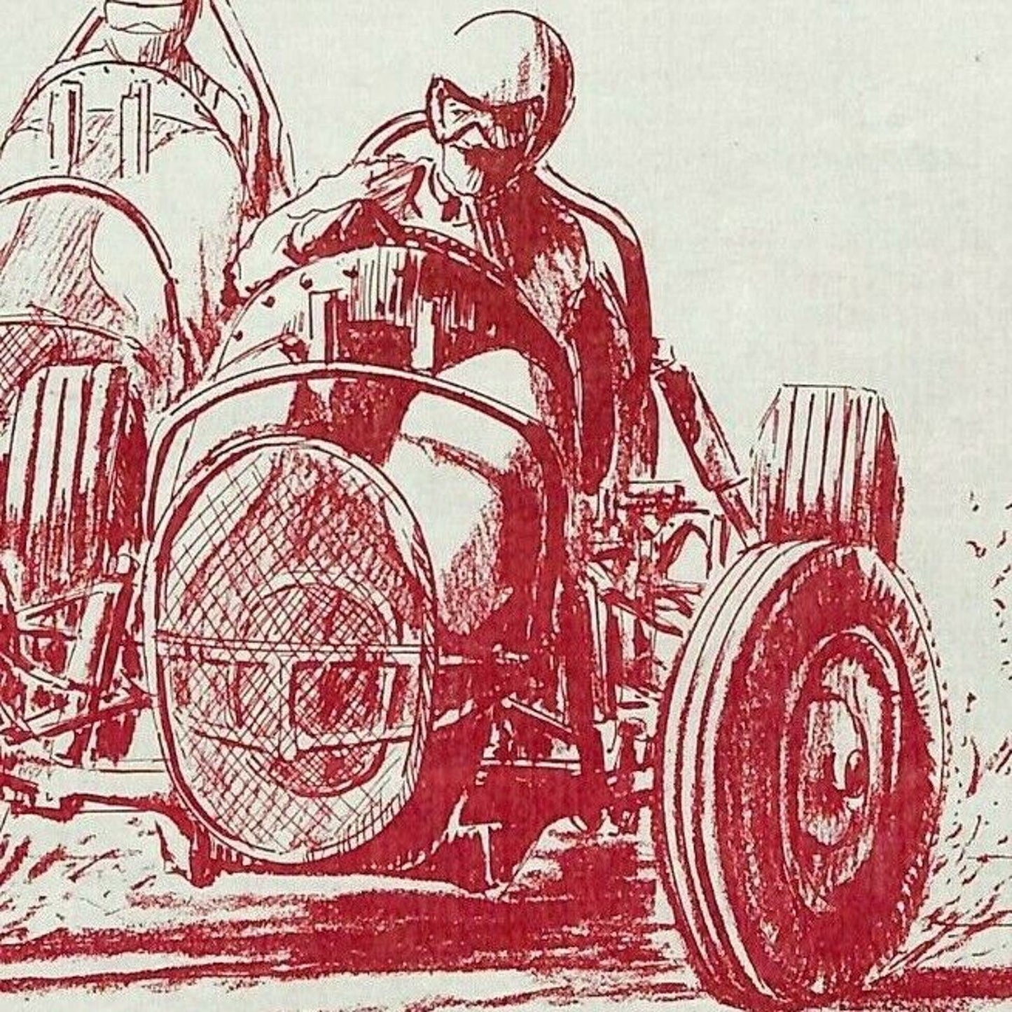 Scarce 1966 New San Gabriel Valley Speedway Auto CRA Racing Program 12pp.