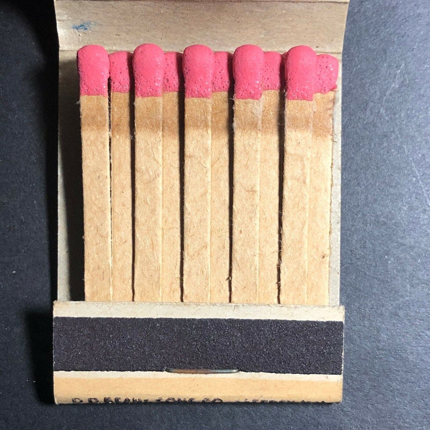 Scarce 1950's Full Matchbook "Squibb Angel Toothbrush" "Bent To Help You"