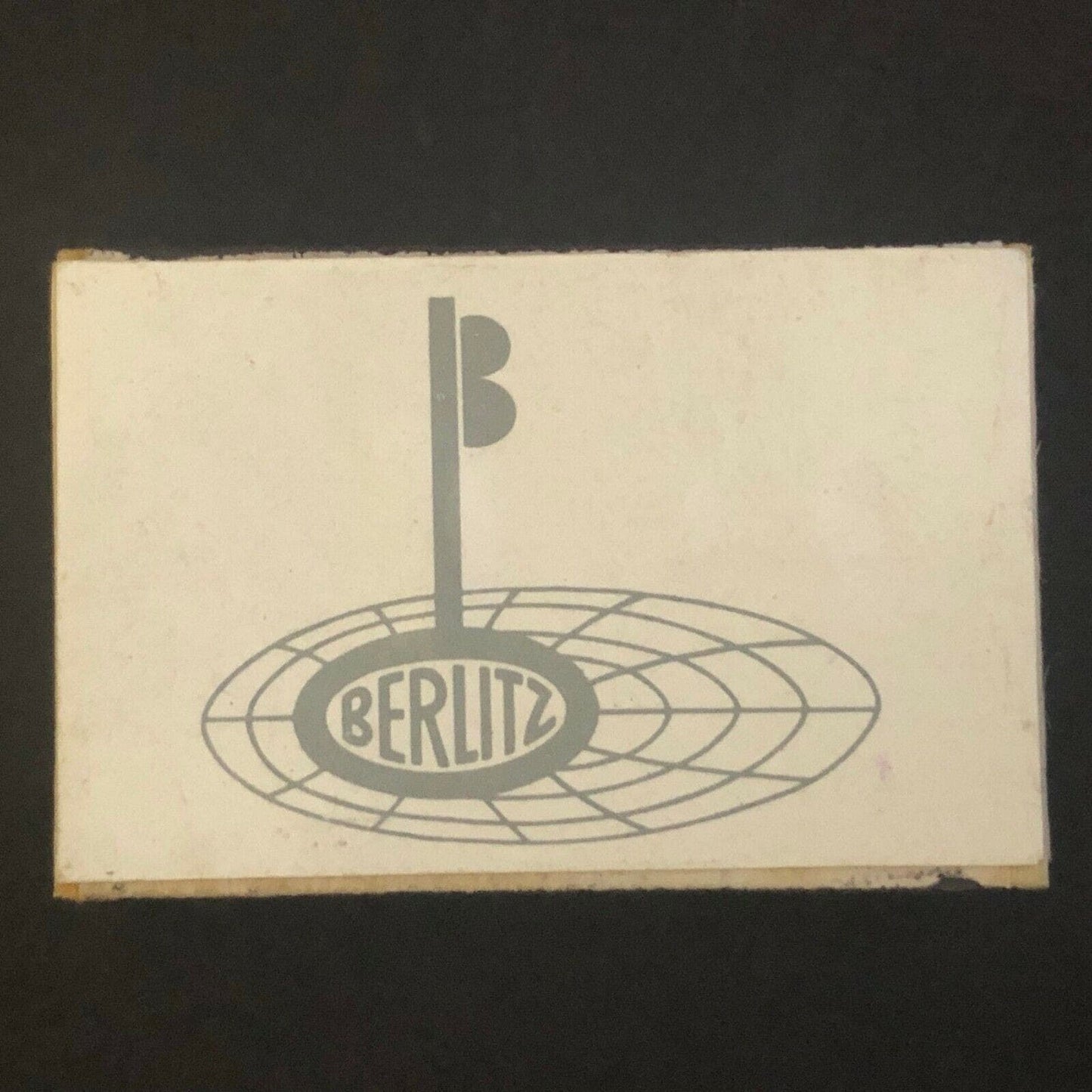 c1960's-70's Wooden Matchbox / Matchbook - Berlitz School of Languages NY, NY