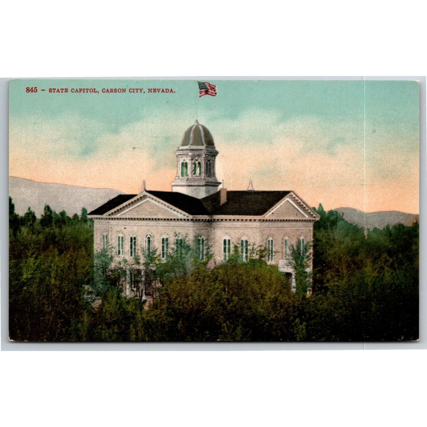 Vintage Postcard "State Capitol, Carson City Nevada"