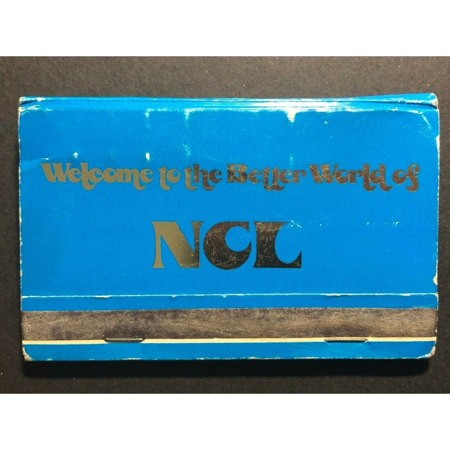 Vintage c1960's-75 Used Matchbook Norwegian Caribbean Lines NCL