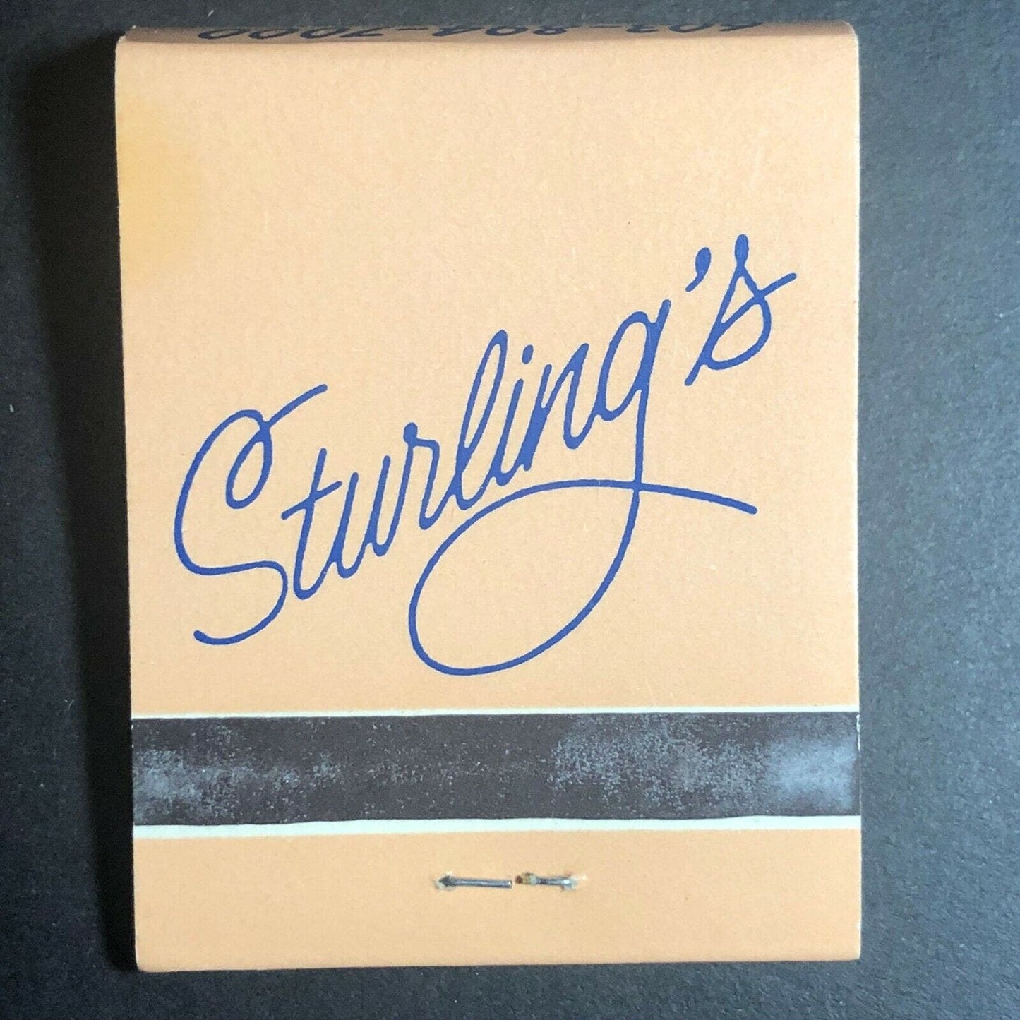 1993-95's Full Matchbook Sturling's Restaurant - Salem, NH