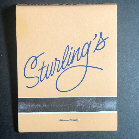 1993-95's Full Matchbook Sturling's Restaurant - Salem, NH