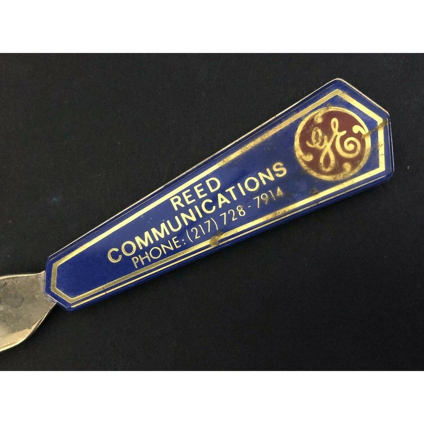 c1970's-80's 7 1/4" GE / Reed Comm. / Storm Thurmond Advertising Letter Opener