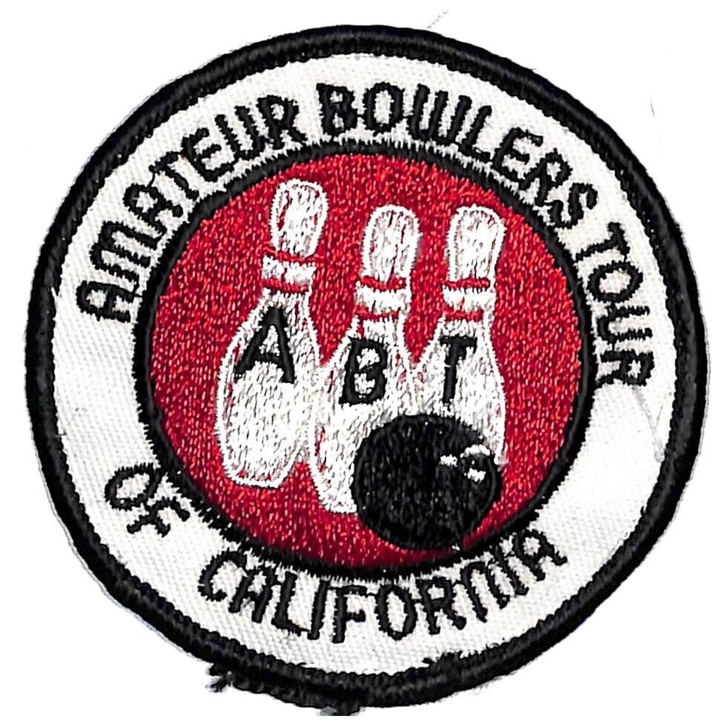 ABT Amateur Bowlers Tour of California Embroidered Bowling Patch