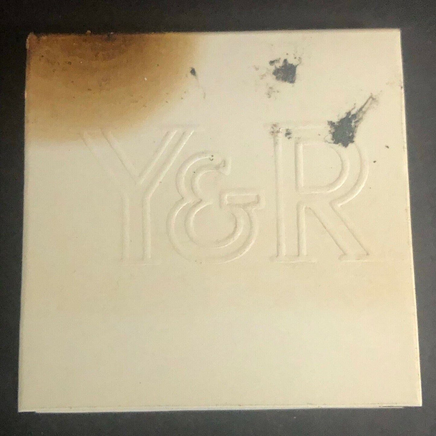 Vintage c1970's-80's Full Slim Matchbook - "Y & R" (Young & Rubicam?)