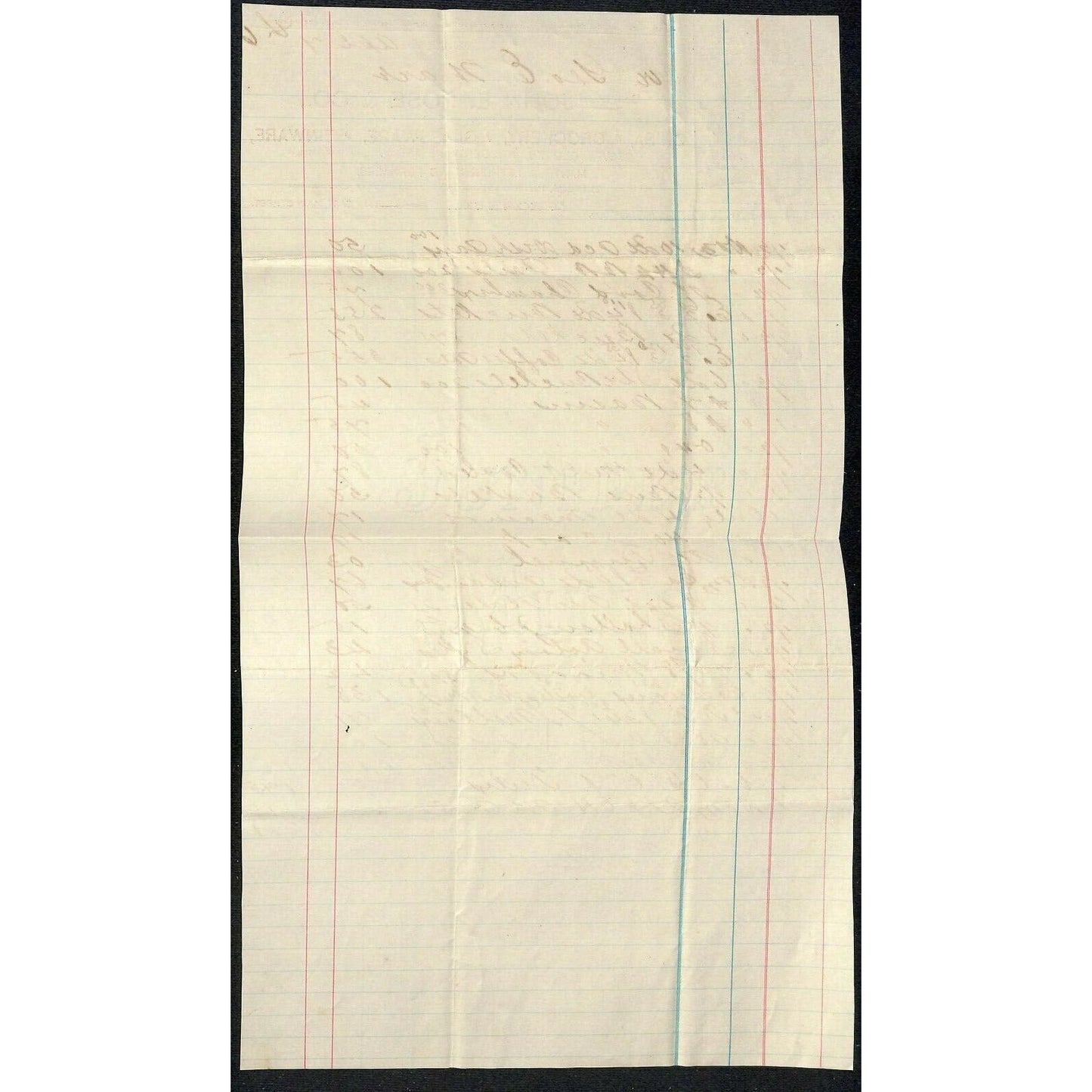 John E. Rose Letterhead & Ham's Lanterns Cover Richmond to Geo. E. Wear 1896