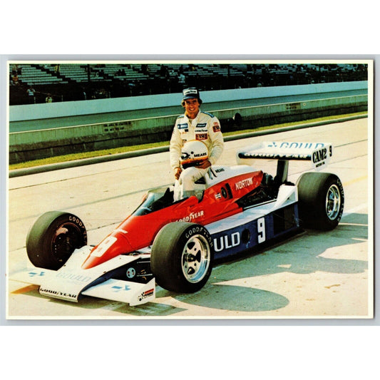 c1979 Indy 500 - Rick Mears - Motor Speedway NOS 4" x 5 3/4" Postcard