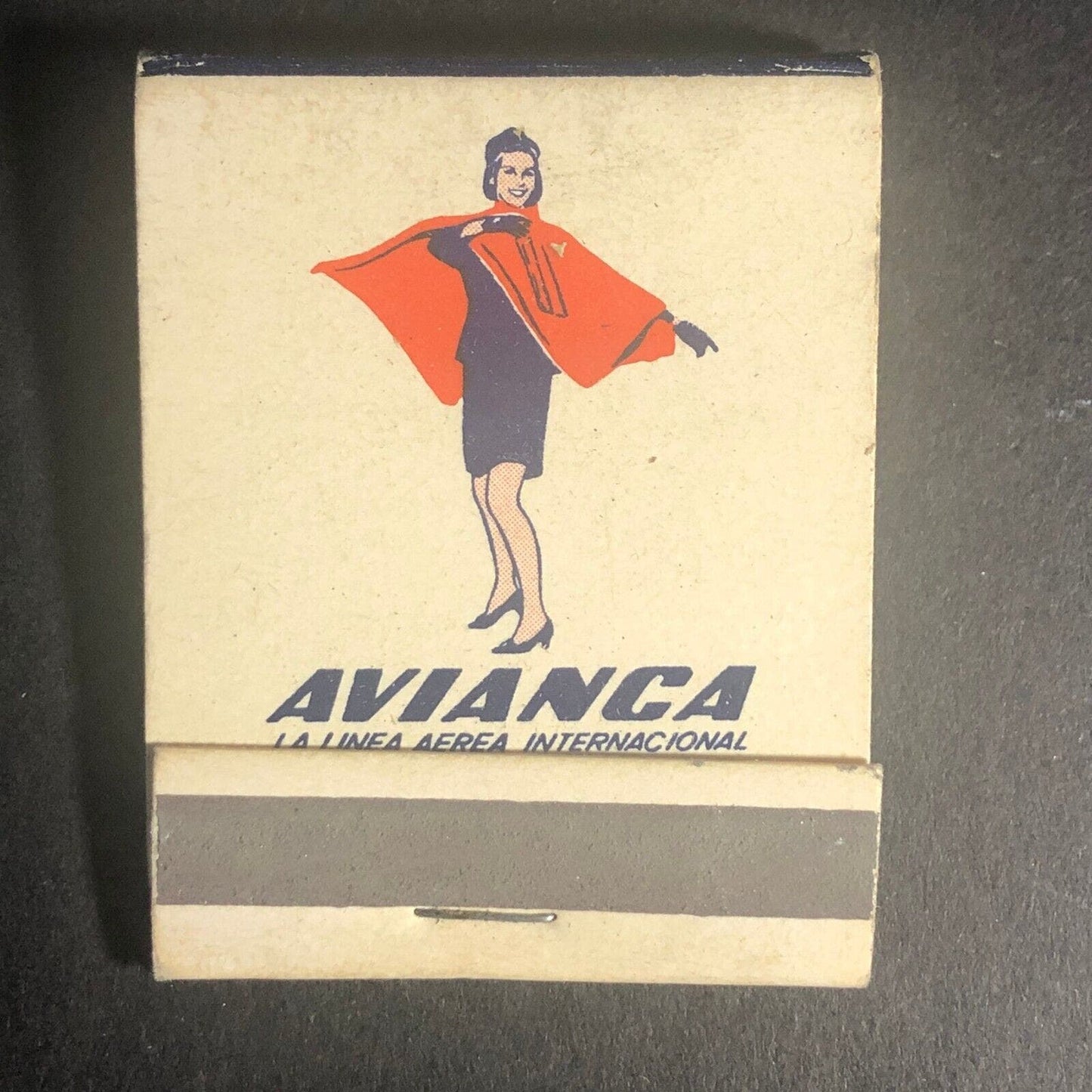 Avianca Air Lines (Columbia) Full 20-Strike Matchbook1969 50th VGC Very Scarce