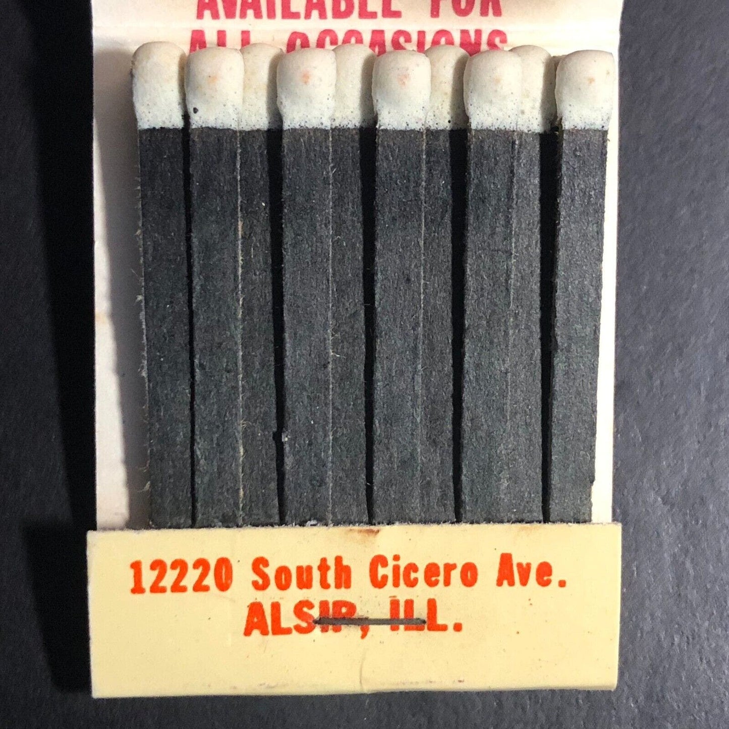 Coco's Cafe / Restaurant Alsip, IL Full Matchbook c1974-84 VGC