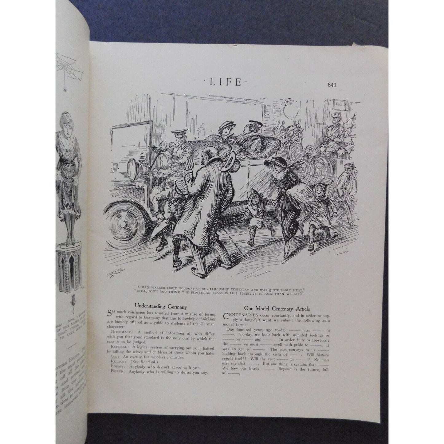 Life Magazine May 13, 1915 Vol. 65 No. 1698 - 46pgs.