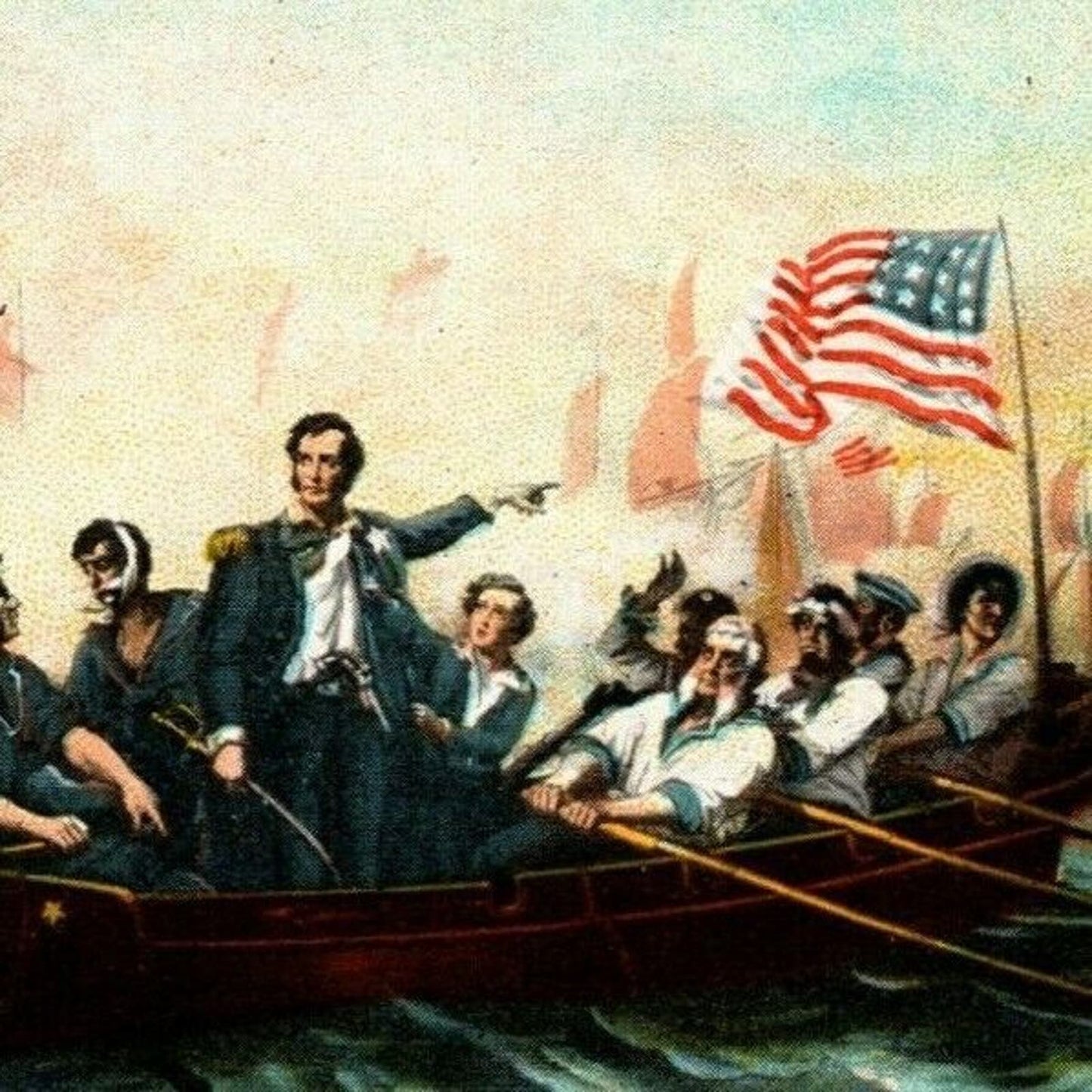 Vintage Postcard 1926 Philadelphia Sesqui-Centennial "Perry's Victory"