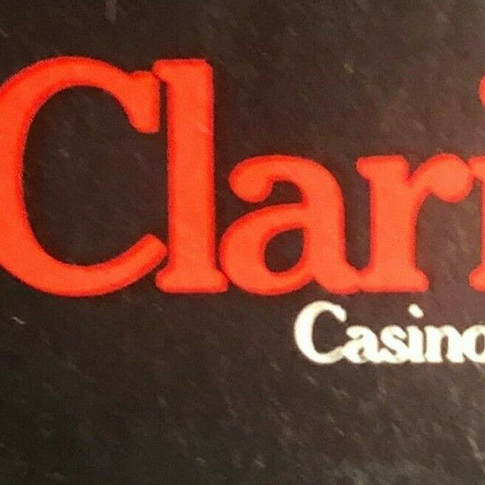 80's Full Matchbook "Claridge Casino Hotel" Atlantic City, NJ