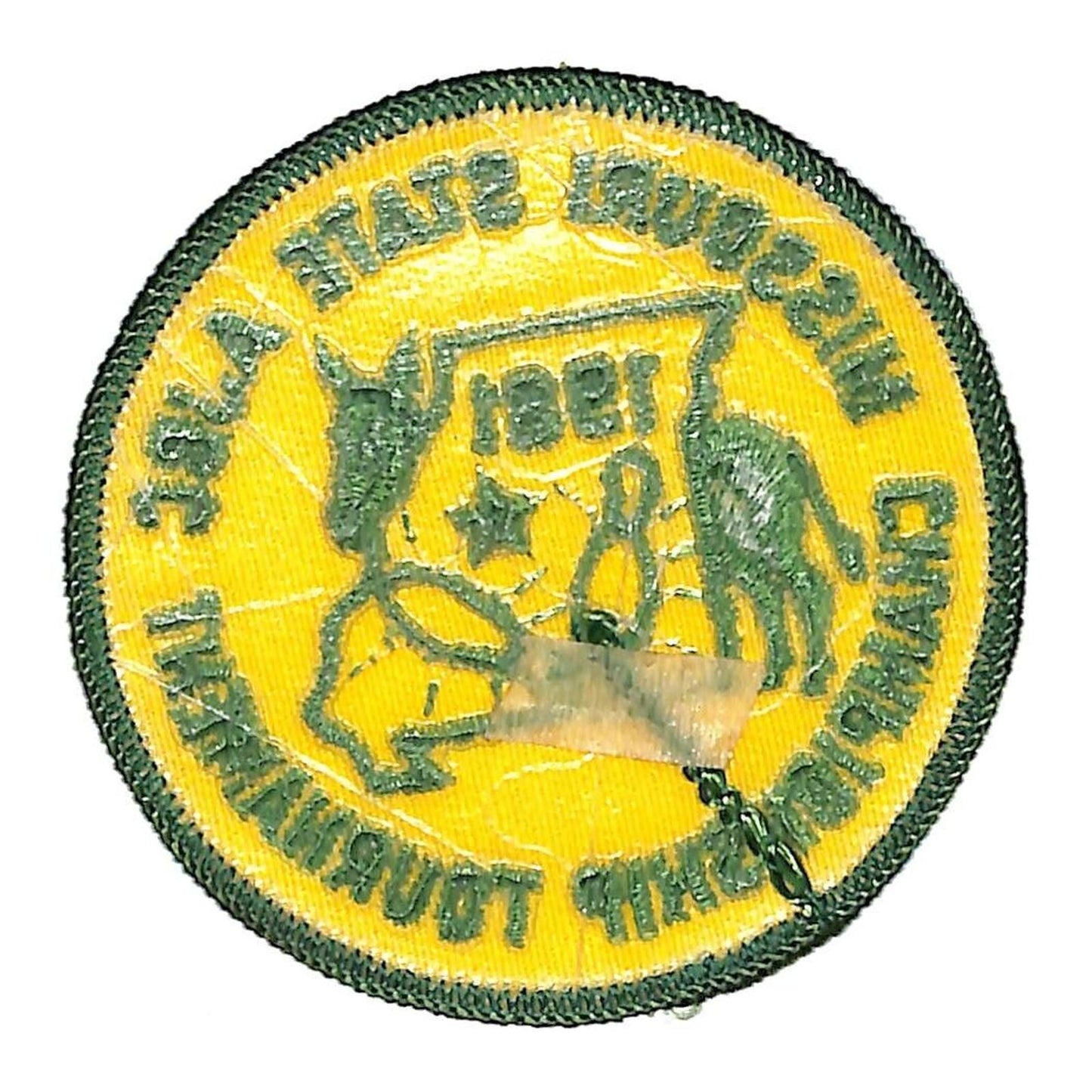 1981 Missouri State Championship Tournament AJBC Embroidered Bowling Patch