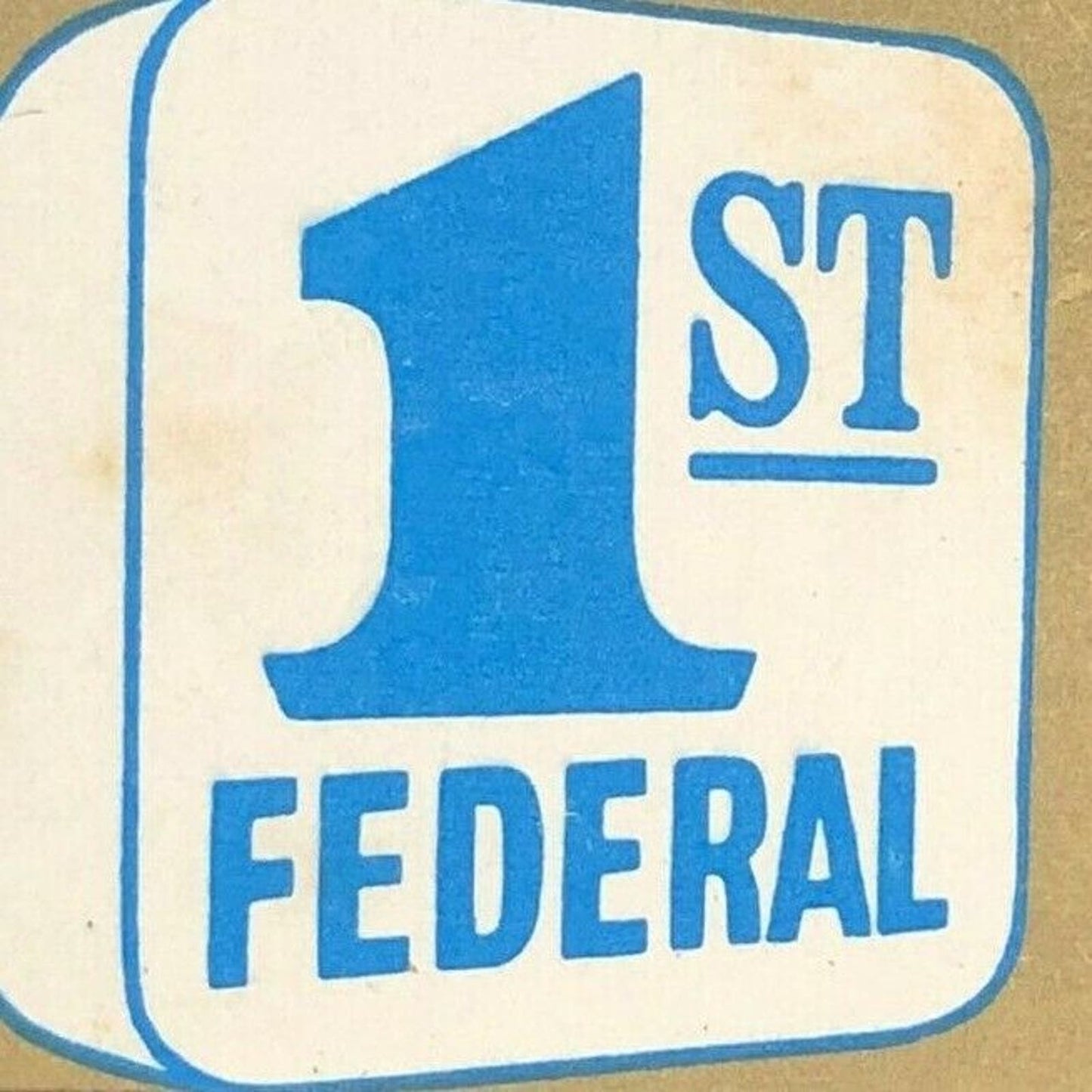 60's-70's Full Matchbook "First Federal and Loan of Sarasota" FL