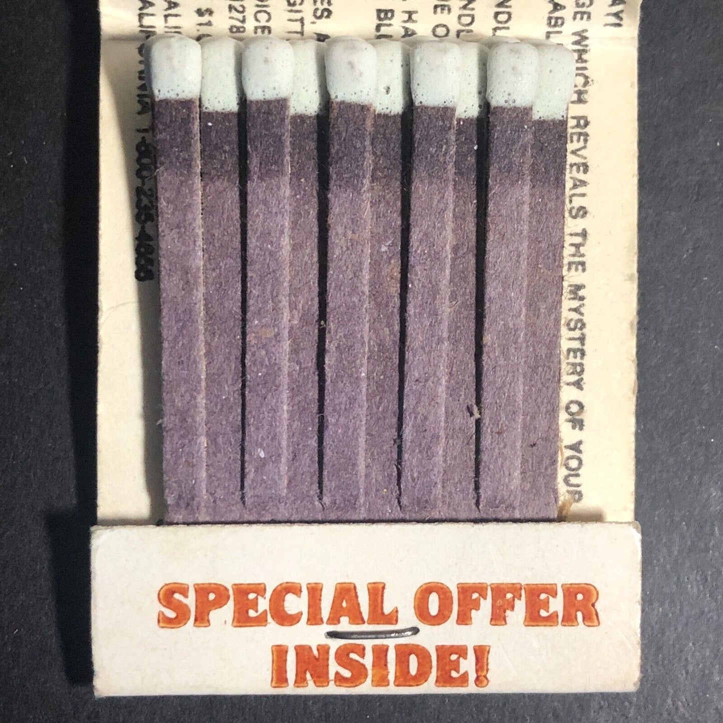 "Signs of the Zodiac" Taurus Full Matchbook c1970's-80's